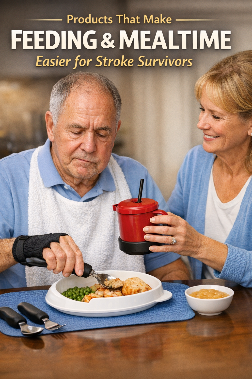 Products That Make Feeding and Mealtime Easier for Stroke Survivors