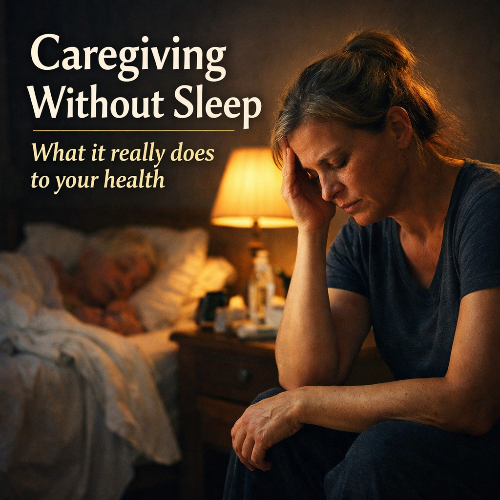 Caregiving Without Sleep: How It Affects Your Health (And What Helped Me Survive It)
