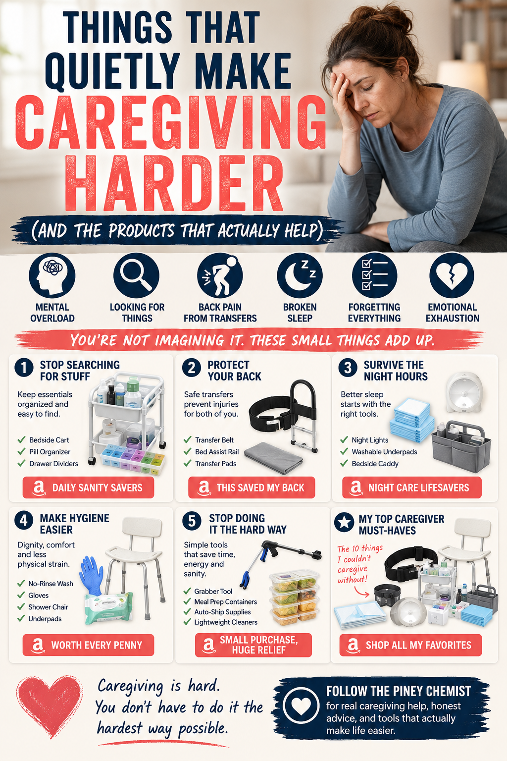 Things That Quietly Make Caregiving Harder (And the Products That Actually Help)